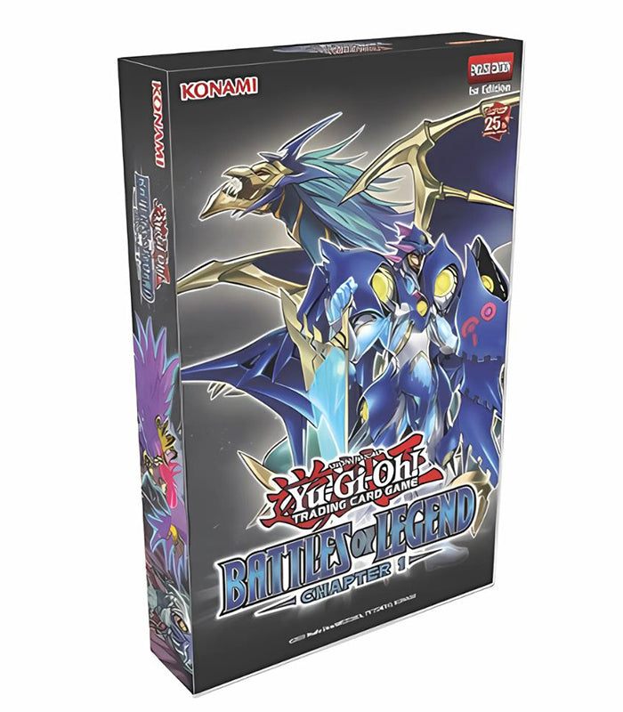 Yu-Gi-Oh! Battles of Legend Chapter 1 trading card game box set.