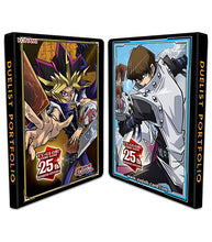 Load image into Gallery viewer, Yu-Gi-Oh! Yugi &amp; Kaiba Quarter Century 9-Pocket Duelist Portfolio
