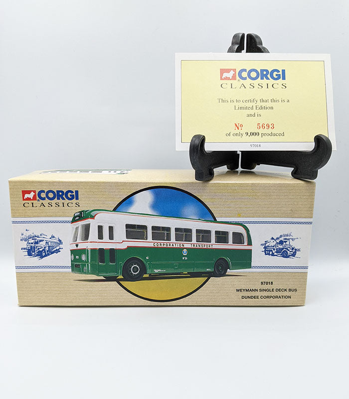 Corgi Weymann Single Deck Bus Dundee Corporation