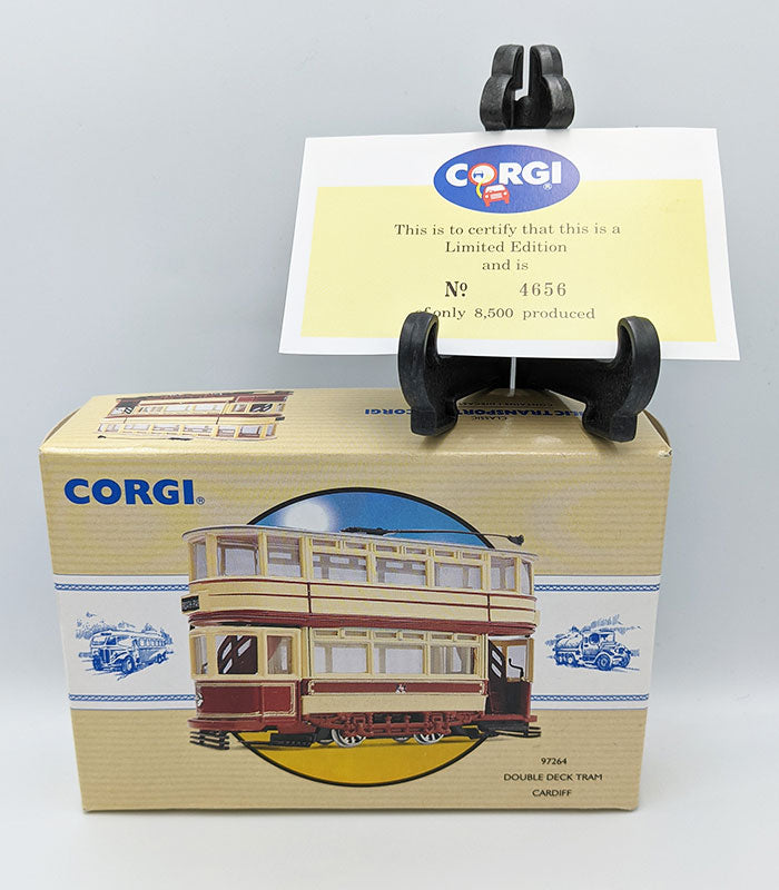 Corgi Double Deck Tram Cardiff