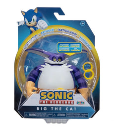 Sonic The Hedgehog Big Figure, Plus Rings