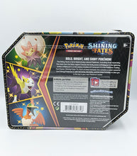 Load image into Gallery viewer, Pokémon TCG Shining Fates Tin - Boltund V back box
