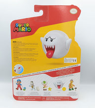 Load image into Gallery viewer, Super Mario Boo 4 Inch Figure back of pack
