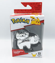 Bulbasaur Pokémon 25th Anniversary Silver figure and box