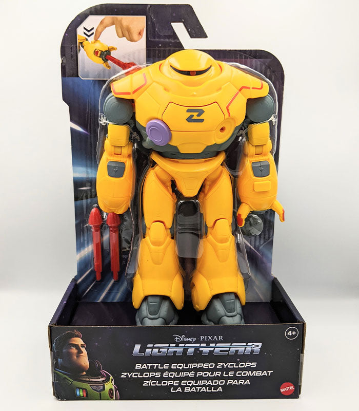 Lightyear Battle Equipped Zyclops Action Figure