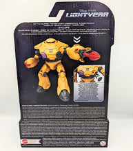 Load image into Gallery viewer, Lightyear Battle Equipped Zyclops Action Figure back of pack
