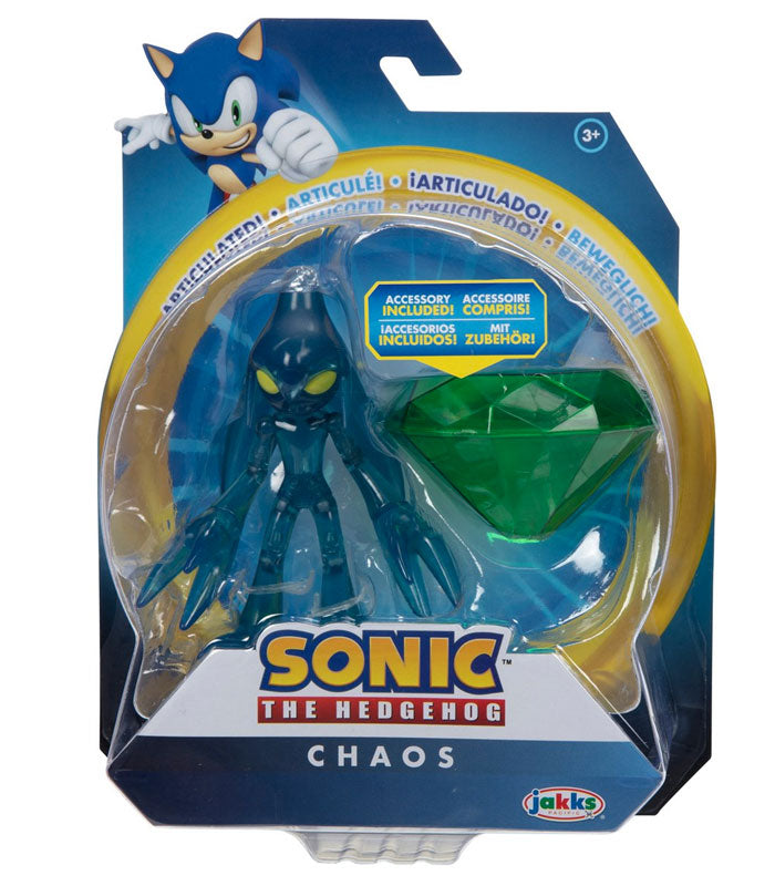 Sonic The Hedgehog Chaos Figure, Plus Master Emerald