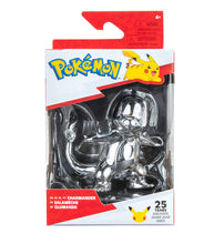 Load image into Gallery viewer, Charmander Pokémon 25th Anniversary Silver 4 Inch Vinyl Figure
