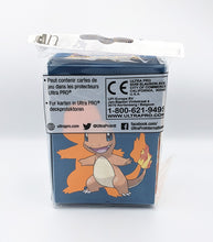 Load image into Gallery viewer, Pokémon Ultra Pro Charmander Deck Box back of box
