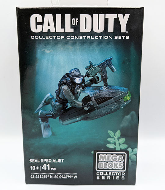Call Of Duty Collector Construction Set - Seal - Mega Bloks