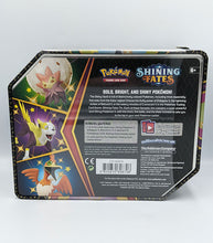 Load image into Gallery viewer, Pokémon TCG Shining Fates Tin - Cramorant V back box
