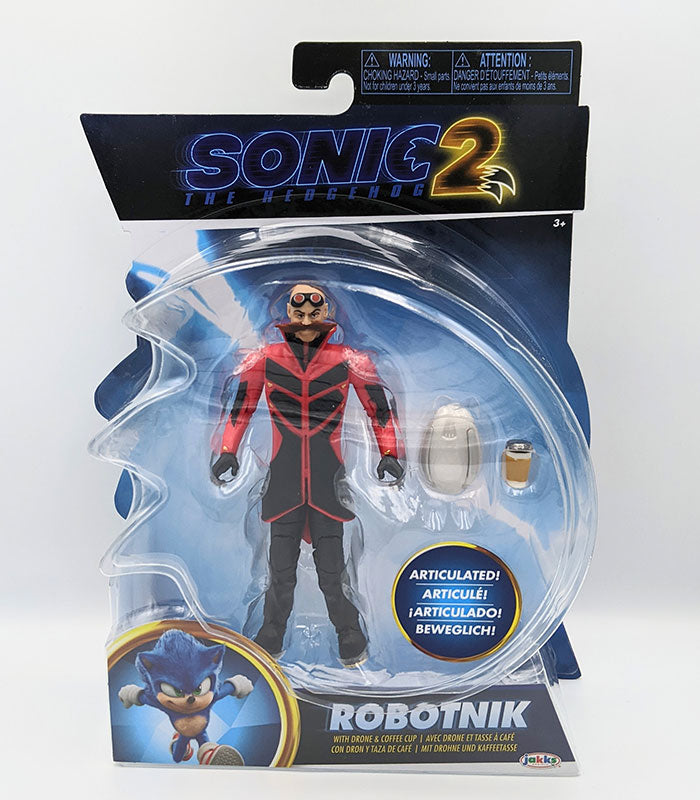Sonic The Hedgehog 2 The Movie Dr Eggman 4 Inch Figure