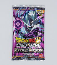 Load image into Gallery viewer, Dragonball Super Card Game: Mythic Booster, Booster Pack (MB-01) pack
