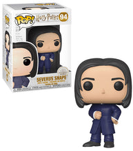 Load image into Gallery viewer, Harry Potter Severus Snape Funko POP! Vinyl figure with display box.
