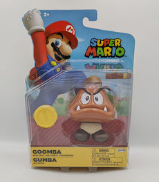 Super Mario Goomba 4 Inch Figure