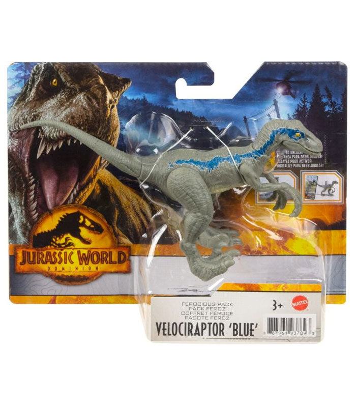 Jurassic World Dominion Ferocious Pack - Velociraptor ‘Blue