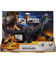 Load image into Gallery viewer, Jurassic World Dominion Sound Slashin&#39; Therizinosaurus
