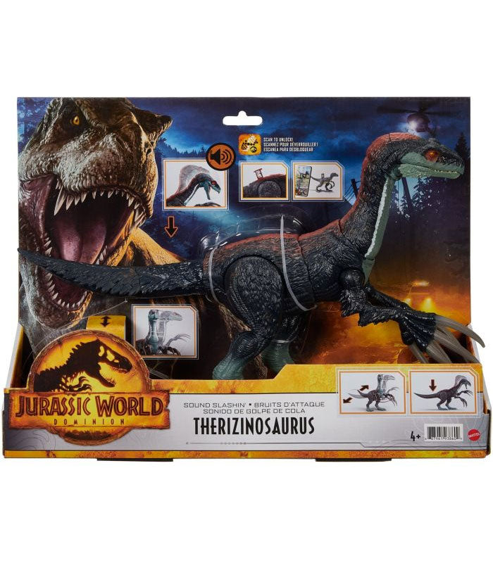 Jurassic World Dominion Sound Slashin' Therizinosaurus