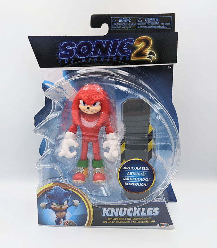 Sonic The Hedgehog 2 The Movie Knuckles 4 Inch Figure