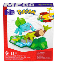 Load image into Gallery viewer, MEGA Pokemon Bulbasaur Forest Fun Construction Set
