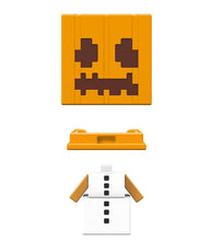 Load image into Gallery viewer, Minecraft Mob Heads Minis - Snow Golem in parts
