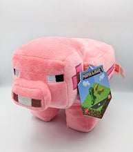 Load image into Gallery viewer, Minecraft 8&quot; Pig Plush
