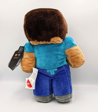 Load image into Gallery viewer, Minecraft 8&quot; Steve Plush back of plush
