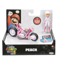 Load image into Gallery viewer, Super Mario Bros. Movie - Peach Kart and Figure
