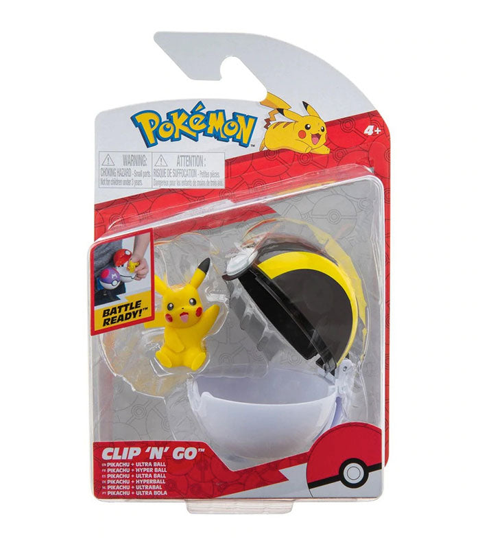 Pokemon Clip 'N' Go Poké Ball – Pikachu