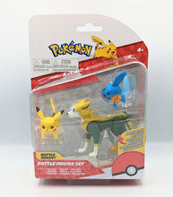 Load image into Gallery viewer, Pokemon Battle Figures - Mudkip, Boltund and Pikachu
