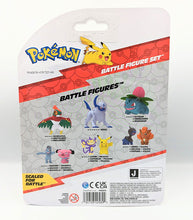 Load image into Gallery viewer, Pokemon Battle Figures - Mudkip, Boltund and Pikachu back of pack
