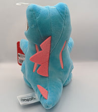Load image into Gallery viewer, Totodile 8&quot; Plush Pokemon from behind
