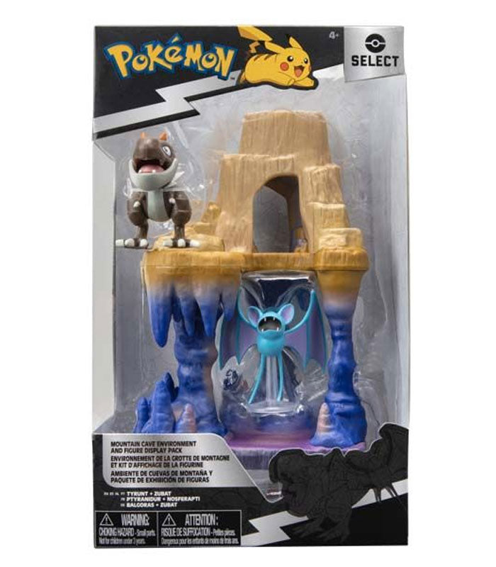 Pokemon Select Mountain Cave Environment pack - Zubat & Tyrunt