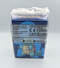 Load image into Gallery viewer, Pokémon Ultra Pro Squirtle Deck Box back of box
