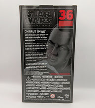 Load image into Gallery viewer, Star Wars The Black Series - Chirrut Imwe back of box
