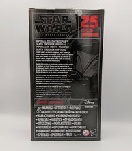 Load image into Gallery viewer, Star Wars The Black Series - Imperia back of boxl Death Trooper 
