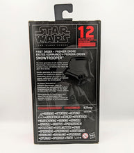 Load image into Gallery viewer, Wars The Black Series - First Order Snowtrooper back of pack
