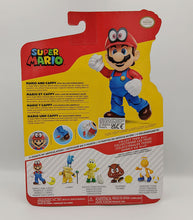 Load image into Gallery viewer, Super Mario &amp; Cappy 4 Inch Figure back of pack
