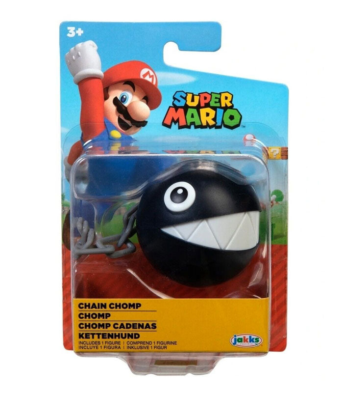 Super Mario Chain Chomp 2.5 Inch Figure