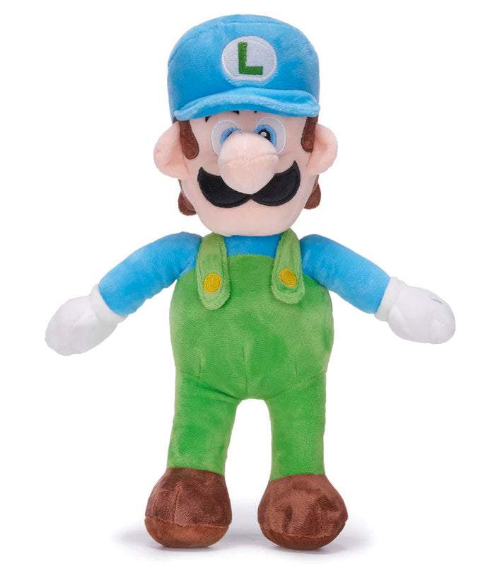 Super Mario - Ice Luigi 14 Inch Plush