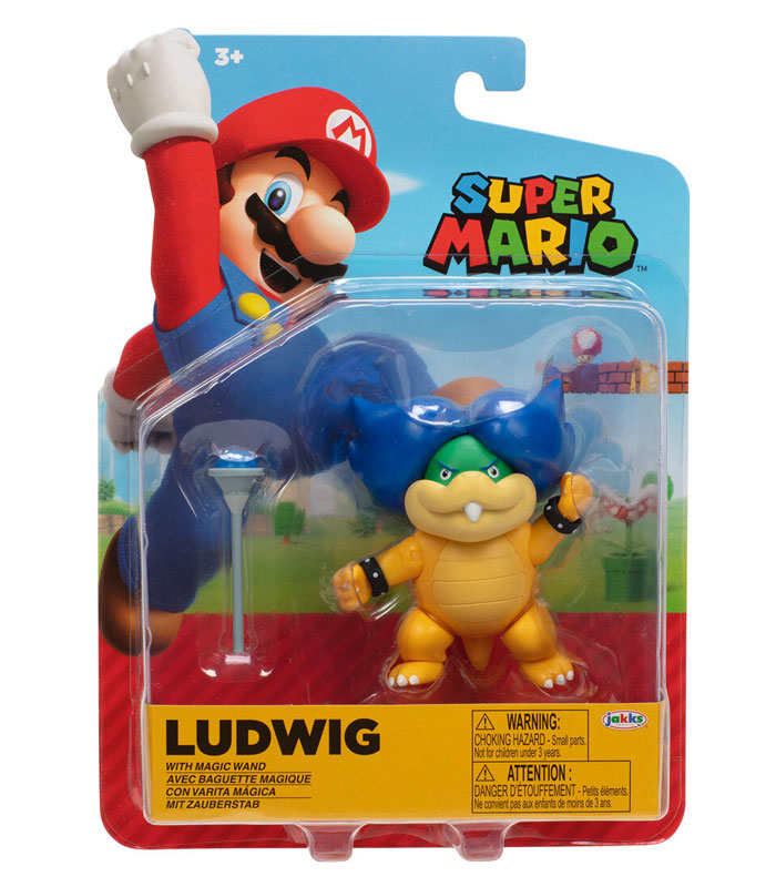 Super Mario Ludwig 4 Inch Figure