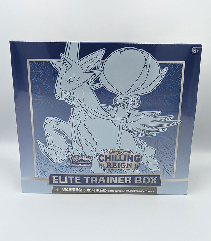 Pokémon TCG Sword And Shield Chilling Reign Elite Trainer Box - Ice Rider Calyrex