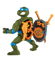 Load image into Gallery viewer, Teenage Mutant Ninja Turtles Classic Leonardo action figure with weapons and articulation.
