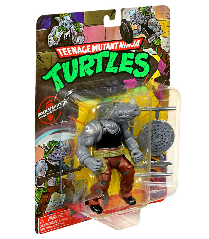 Teenage Mutant Ninja Turtles Classic Rocksteady Action Figure