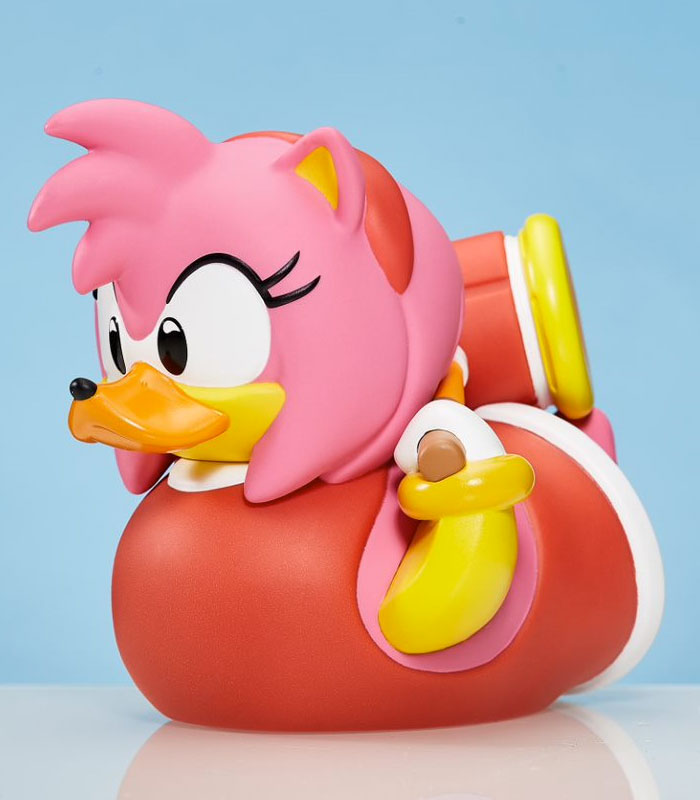 TUBBZ Sonic The Hedgehog Amy Rose Collectible Duck 