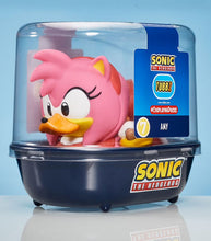 Load image into Gallery viewer, TUBBZ Sonic The Hedgehog Amy Rose Collectible Duck  in packaging
