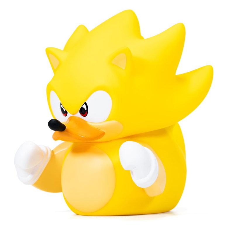 TUBBZ Sonic The Hedgehog Super Sonic Collectible Duck