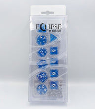 Load image into Gallery viewer, Ultra Pro Eclipse 11 Dice Set - Pacific Blue
