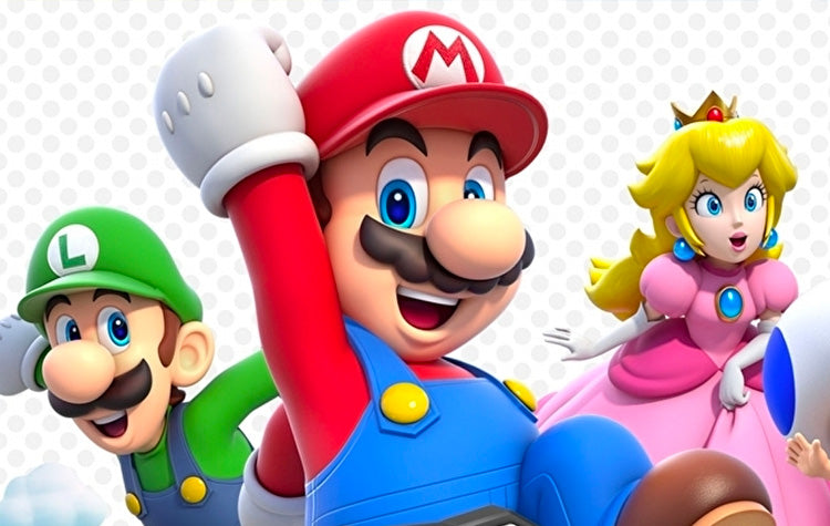 Super mario, luigi and princess